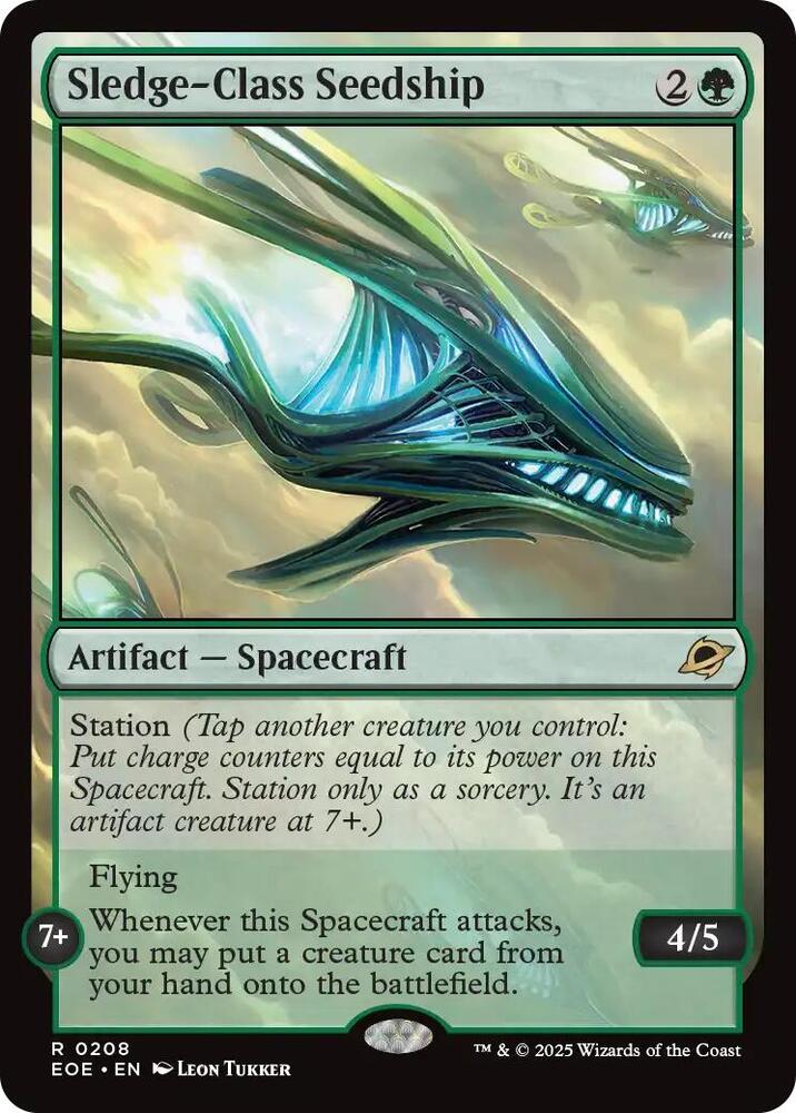 Sledge Class Seedship (Edge of Eternities)  - undefined