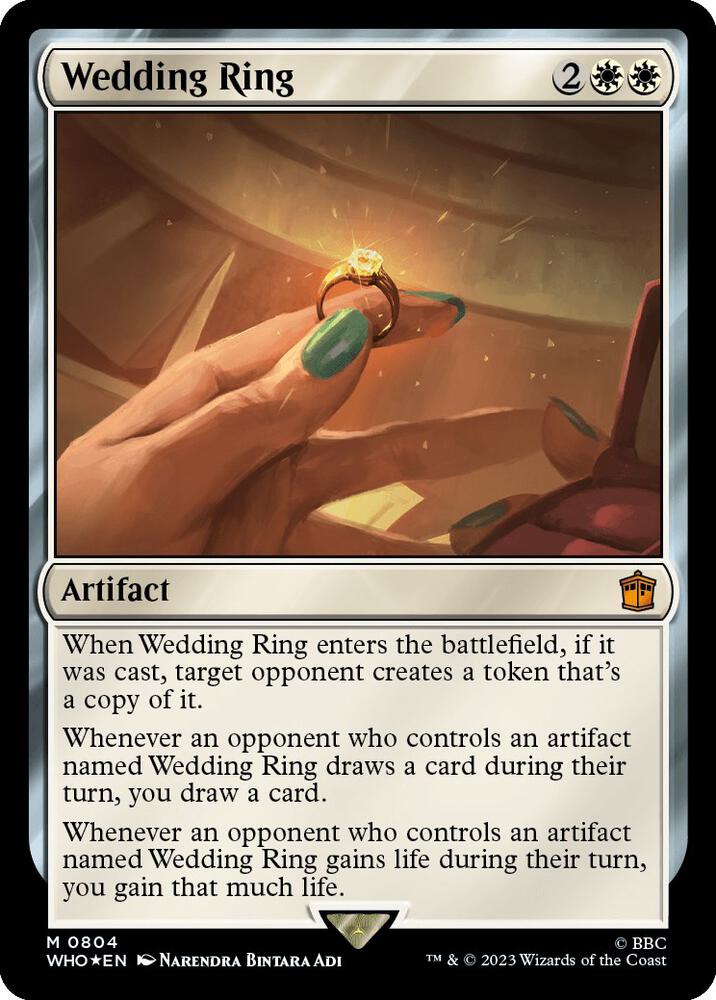 Wedding Ring Surge Foil (Universes Beyond: Doctor Who)  - undefined