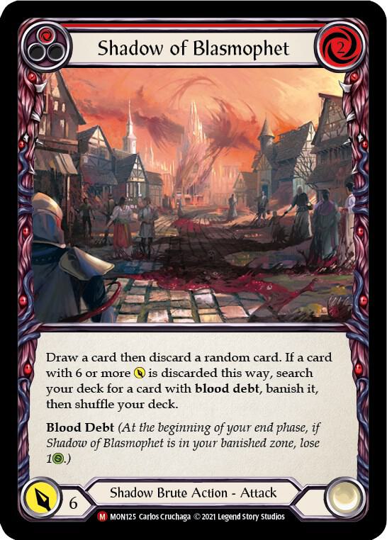 Shadow of Blasmophet (Monarch)  - 1st Edition Normal