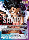 MonkeyDLuffy 040 Alternate Art (A Fist of Divine Speed)  - Foil