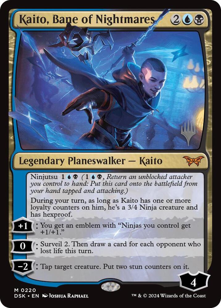 Kaito Bane of Nightmares (Promo Pack: Duskmourn: House of Horror)  - undefined