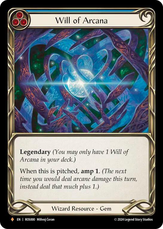 Will of Arcana Rainbow Foil (Rosetta)  - Rainbow Foil
