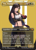 Tifa, Martial Artist 206/100 (Commander: FINAL FANTASY)  - Borderless Foil
