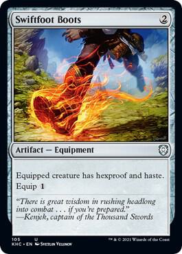 Swiftfoot Boots 105 (Commander: Kaldheim) 