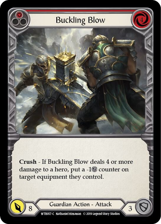 Buckling Blow Red (Welcome to Rathe)  - 1st Edition Normal