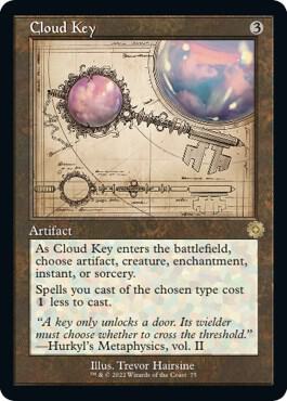 Cloud Key Schematic (The Brothers' War: Retro Frame Artifacts)  - undefined