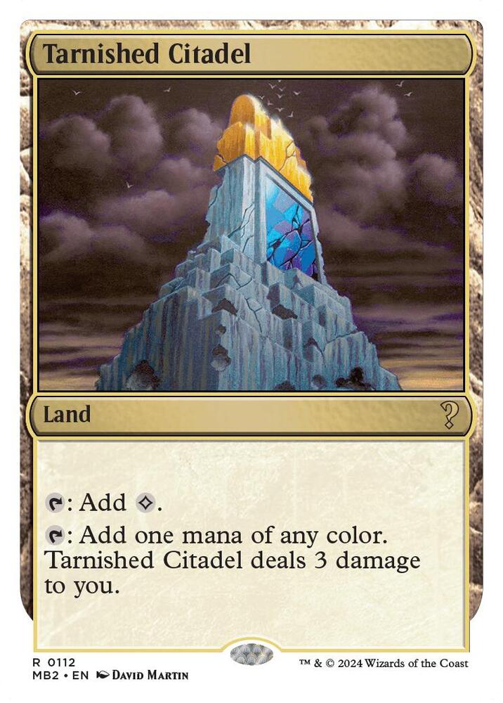 Tarnished Citadel White Border (Mystery Booster 2) 