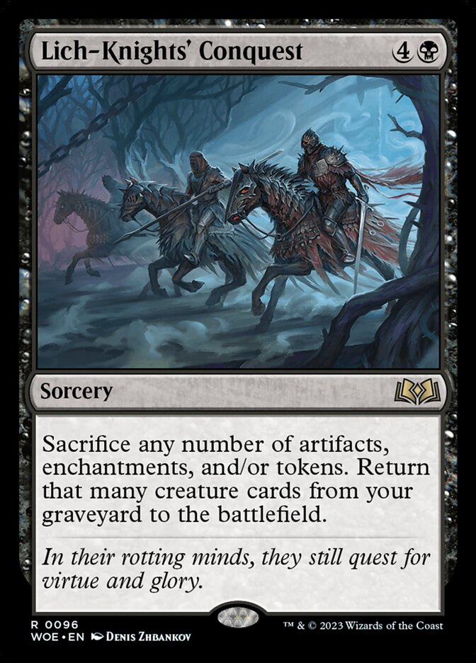 Lich-Knights' Conquest (Wilds of Eldraine) 