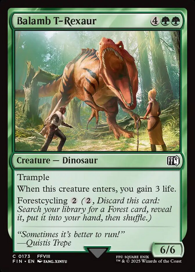 Balamb T-Rexaur (FINAL FANTASY) 