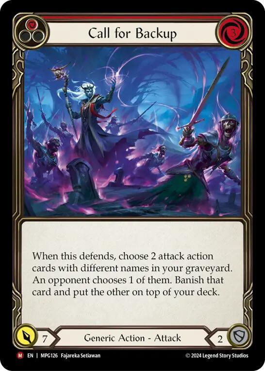 Call for Backup (Mastery Pack Guardian) 