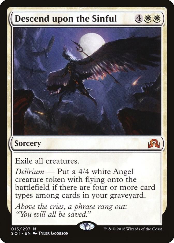 Descend upon the Sinful (Shadows over Innistrad) 