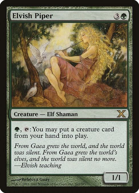 Elvish Piper 262/383 (10th Edition) 