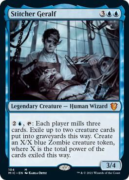 Stitcher Geralf (Commander: Innistrad: Midnight Hunt) 