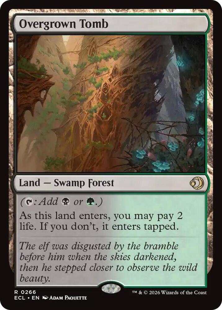 Overgrown Tomb (Lorwyn Eclipsed) 
