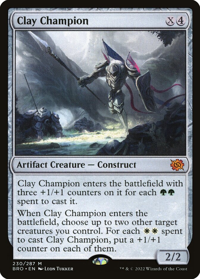 Clay Champion (The Brothers' War)  - undefined