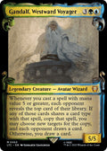 Gandalf Westward Voyager Showcase Scrolls (Commander: The Lord of the Rings: Tales of Middle-earth) 