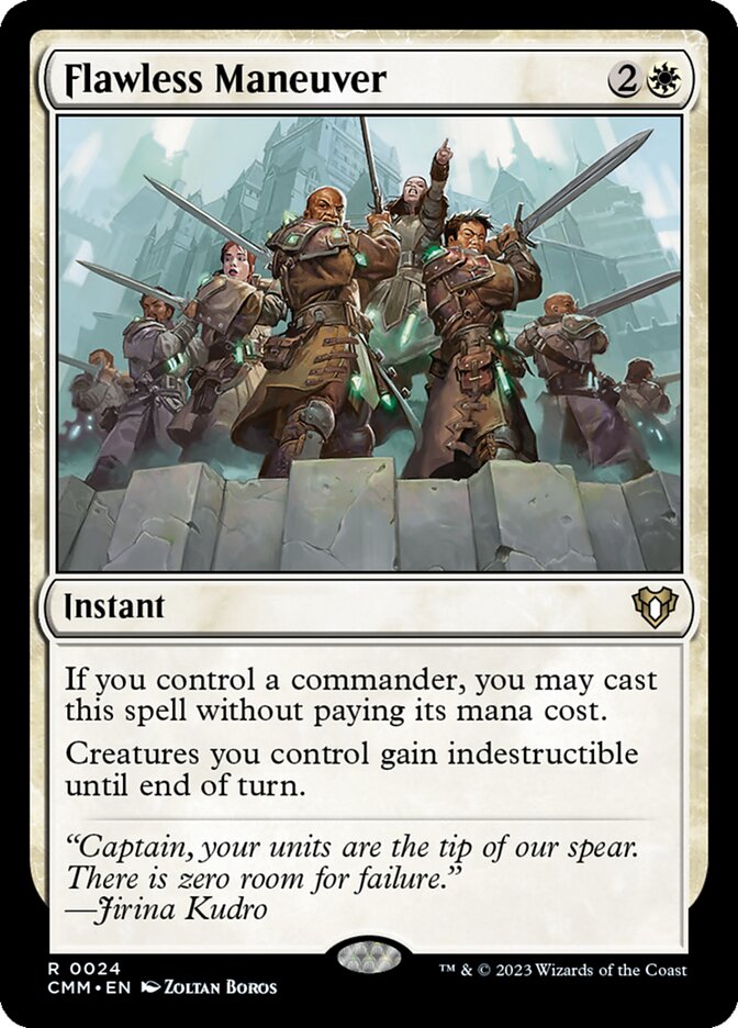Flawless Maneuver (Commander Masters) 