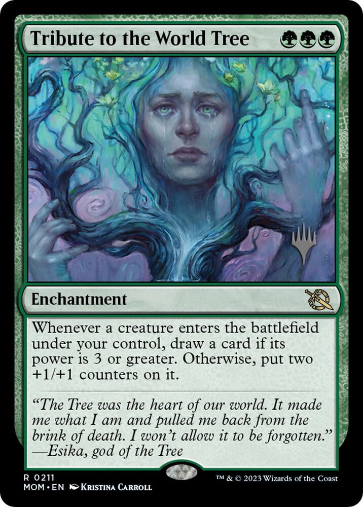 Tribute to the World Tree (Promo Pack: March of the Machine) 