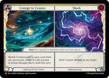 Consign to Cosmos Shock (High Seas)  - Rainbow Foil