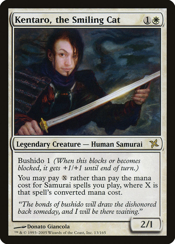 Kentaro, the Smiling Cat (Betrayers of Kamigawa) 