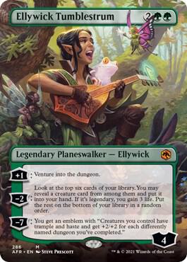 Ellywick Tumblestrum Borderless (Adventures in the Forgotten Realms) 