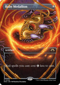 Ruby Medallion 348/319 (Modern Horizons 3)  - Borderless