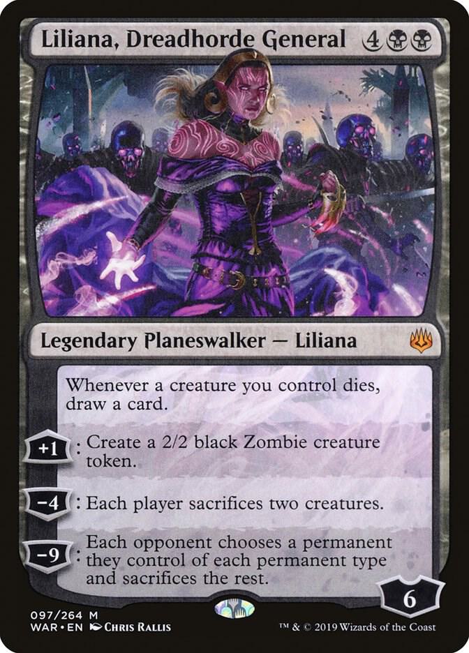 Liliana Dreadhorde General (War of the Spark) 