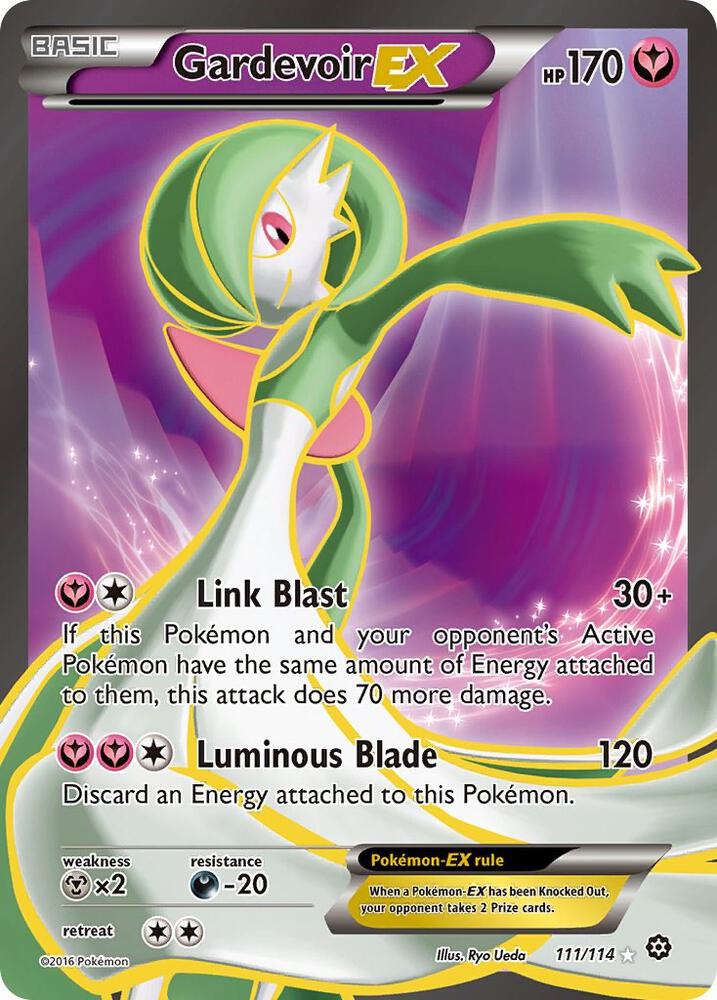 Gardevoir EX Full Art 111/114 (XY - Steam Siege)  - Holofoil