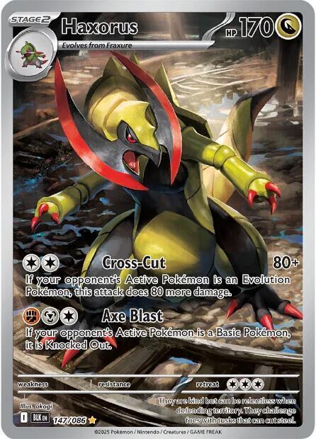 Haxorus 147 086 (SV: Black Bolt)  - Holofoil