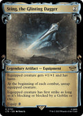 Sting, the Glinting Dagger 701/281 (Universes Beyond: The Lord of the Rings: Tales of Middle-earth)  - Showcase Scroll