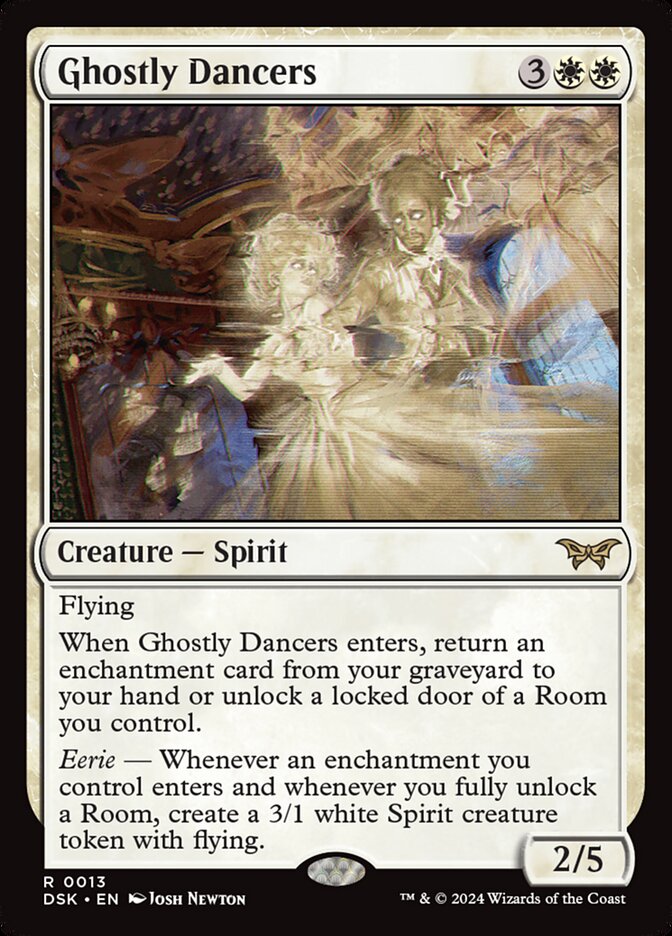 Ghostly Dancers (Duskmourn: House of Horror) 