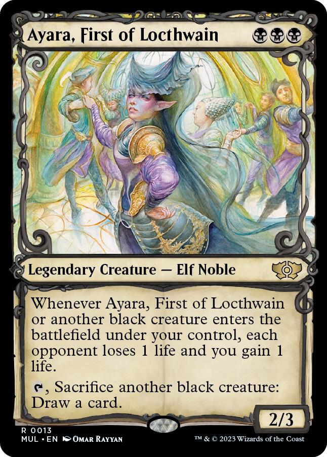 Ayara First of Locthwain (March of the Machine: Multiverse Legends)  - undefined