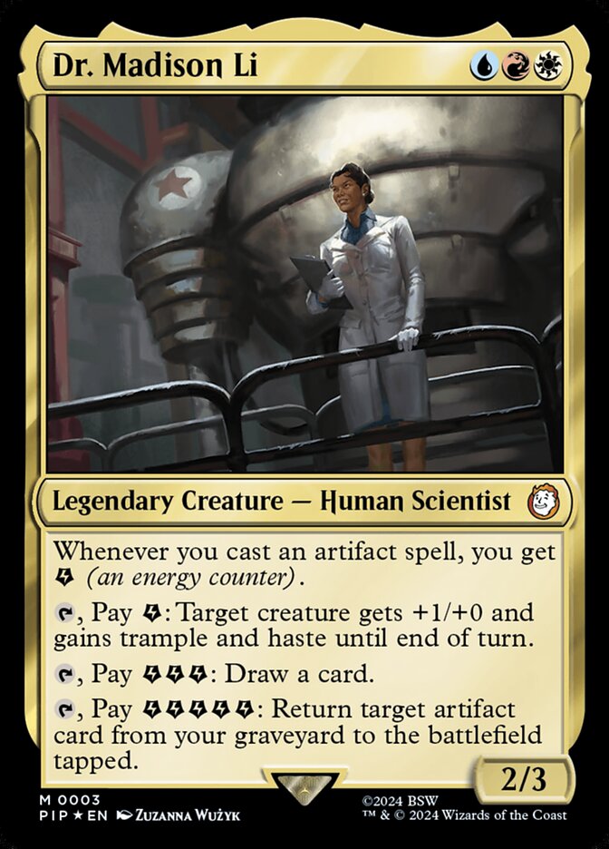 Dr. Madison Li (Universes Beyond: Fallout)  - undefined