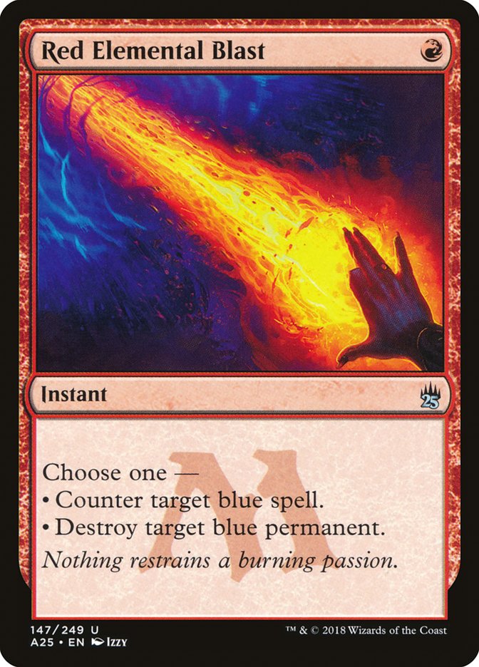 Red Elemental Blast (Masters 25) 