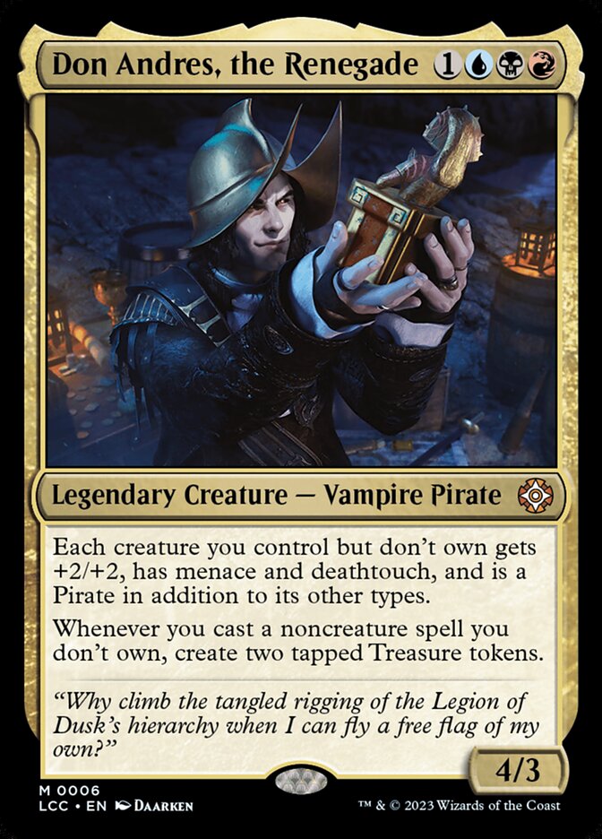 Don Andres, the Renegade (Commander: The Lost Caverns of Ixalan)  - undefined