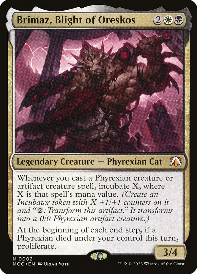 Brimaz, Blight of Oreskos (Commander: March of the Machine) 