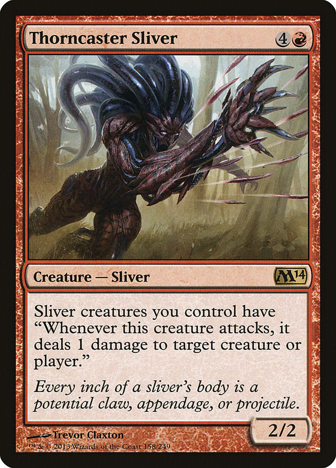 Thorncaster Sliver 158/249 (Magic 2014 (M14)) 