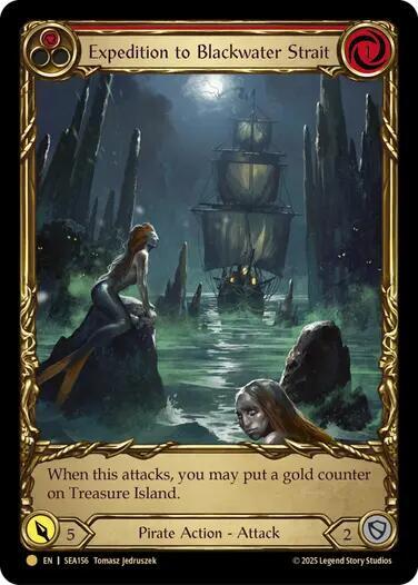 Expedition to Blackwater Strait Treasure (High Seas)  - Cold Foil