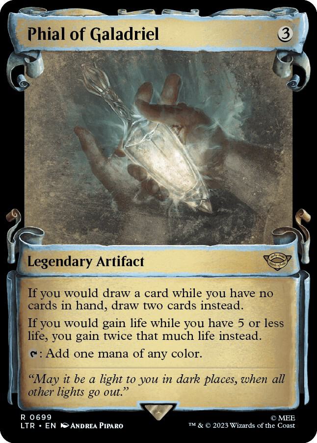 Phial of Galadriel Showcase Scrolls (Universes Beyond: The Lord of the Rings: Tales of Middle-earth) 