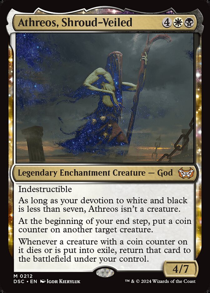 Athreos, Shroud-Veiled (Commander: Duskmourn: House of Horror) 