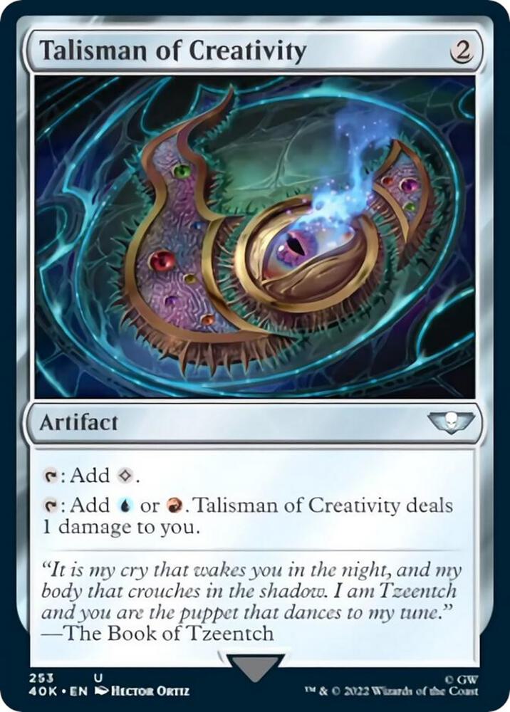 Talisman of Creativity (Universes Beyond: Warhammer 40,000) 