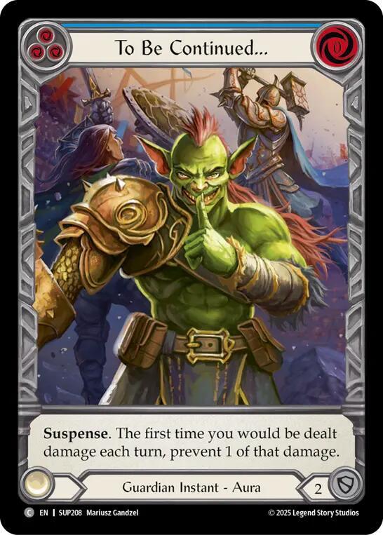 To Be Continued Extended Art (Super Slam)  - Cold Foil