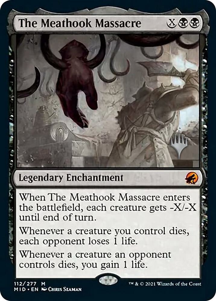 The Meathook Massacre 112 (Promo Pack: Innistrad: Midnight Hunt)  - Foil