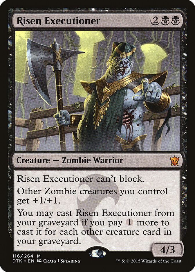 Risen Executioner 116 (Dragons of Tarkir) 