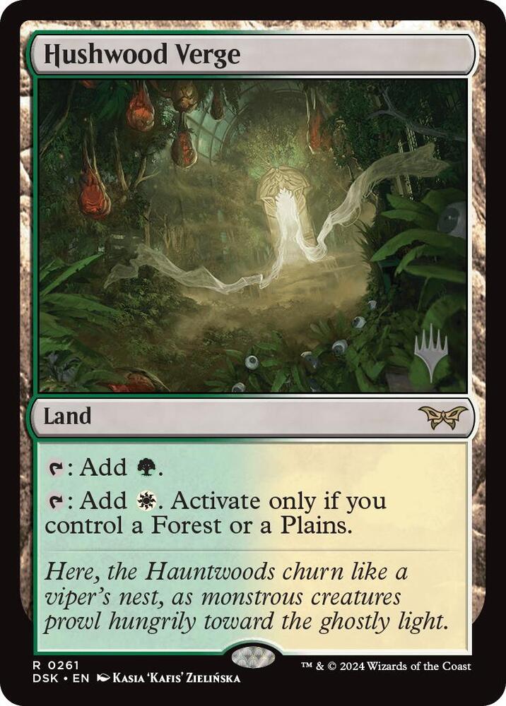 Hushwood Verge (Promo Pack: Duskmourn: House of Horror)  - undefined