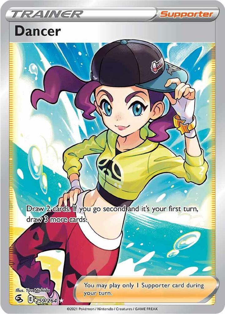 Dancer Full Art 259/264 (SWSH08: Fusion Strike)  - Holofoil