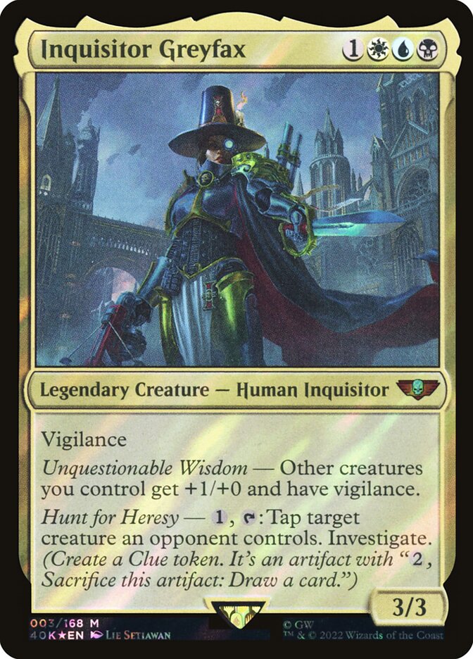Inquisitor Greyfax (Universes Beyond: Warhammer 40,000)  - undefined