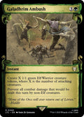 Galadhrim Ambush Showcase Scrolls 440 (Commander: The Lord of the Rings: Tales of Middle-earth)  - Showcase Scroll Foil