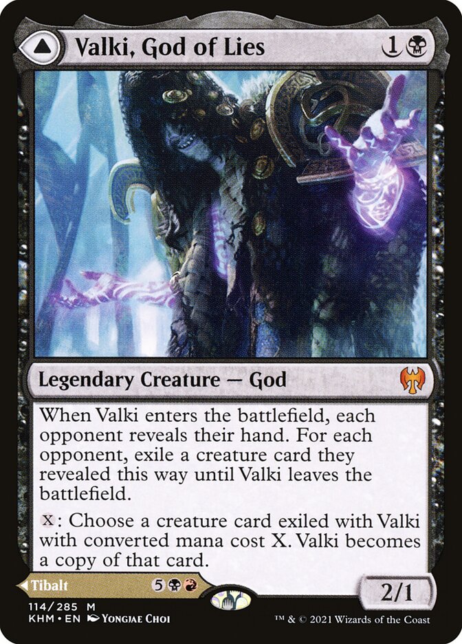 Valki, God of Lies // Tibalt, Cosmic Impostor (Kaldheim) 