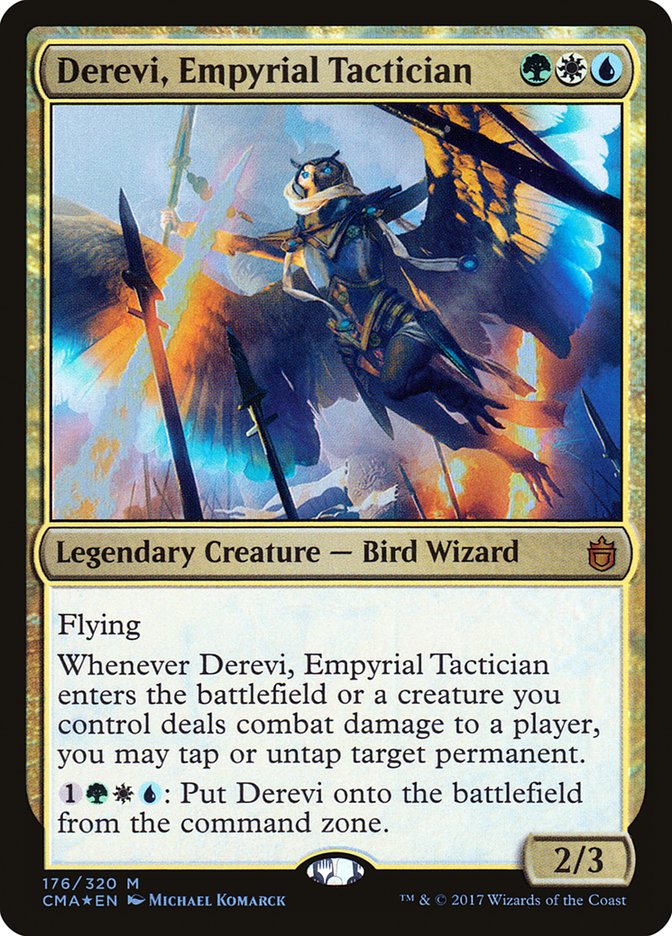 Derevi, Empyrial Tactician 176 (Commander Anthology)  - Foil